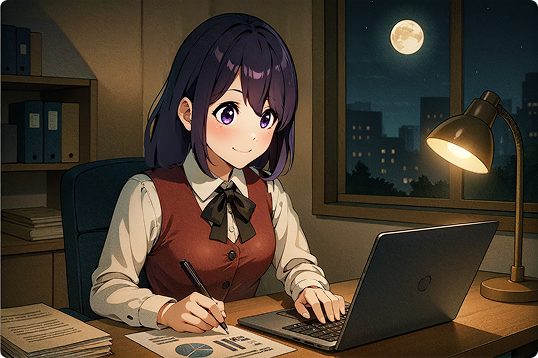 休んでいる間も代わりに働く